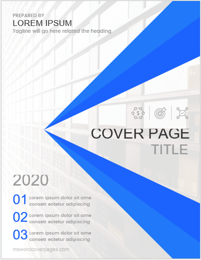 Verwonderend 5 Best Business Report Cover Page Templates for MS Word | MS Word GG-23