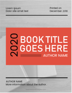 Cover Page Design Template Word Free Download - Irons Cour1991