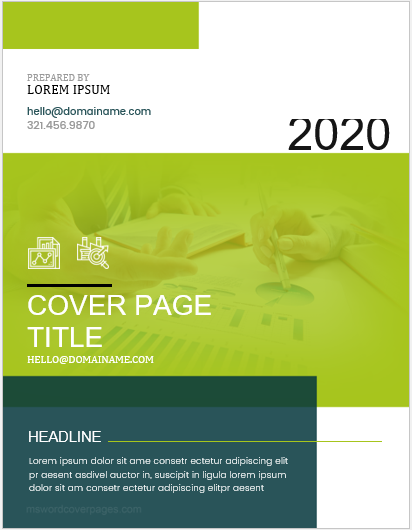word cover page templates free download word cover page templates free download