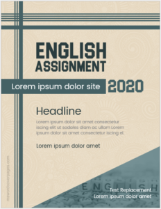 assignment english books