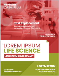 Science Project Cover Page
