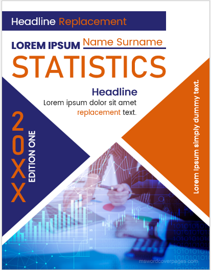 Statistics project cover page