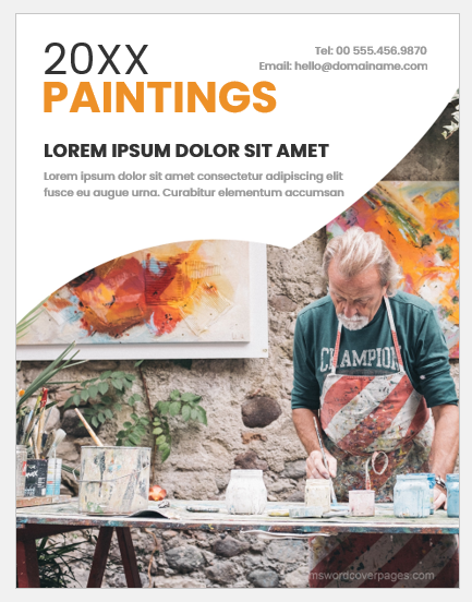 Painting cover page