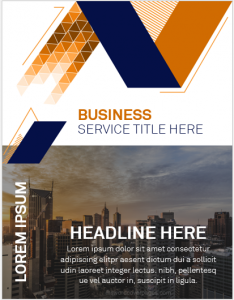 Business Report Cover Page