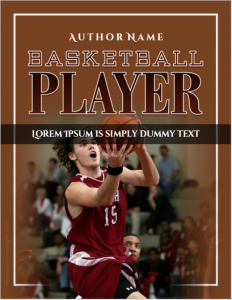 Basketball player cover page