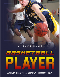 Basketball player cover page