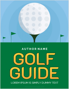 Golf guide cover page