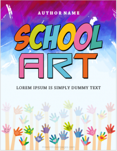School art project cover page