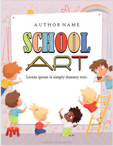 School art project cover page