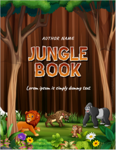 Jungle book cover page