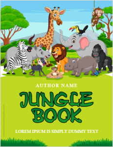 Jungle book cover page