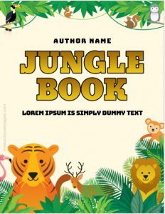 Jungle book cover page
