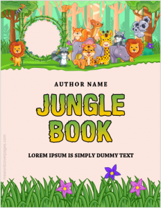 Jungle book cover page