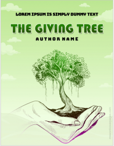 The Giving Tree book cover page