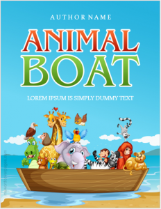 Animal boat design cover page