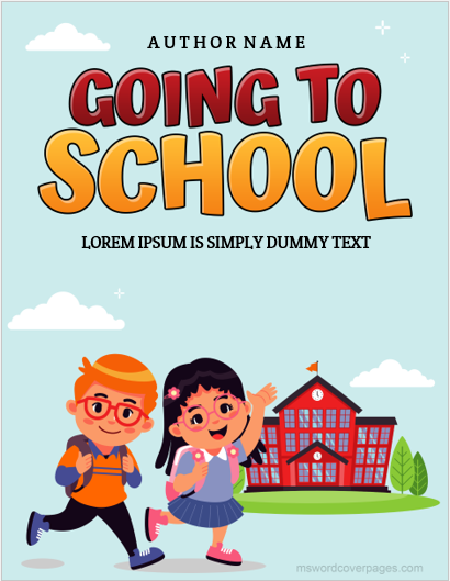 Going to school cover page