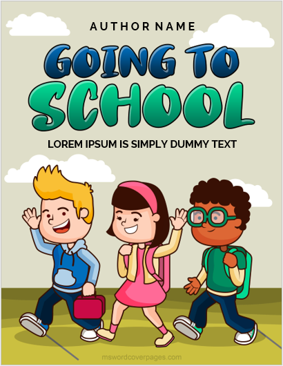 Going to school cover page