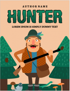 Hunter book cover page