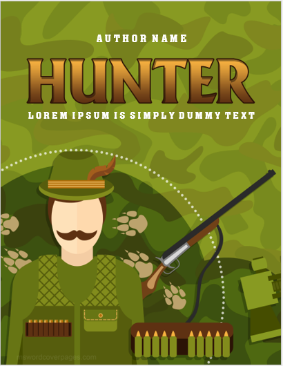 Hunter book cover page