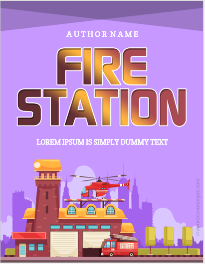 Fire station cover page