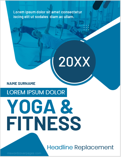 Page de couverture de l'ebook Yoga et fitness