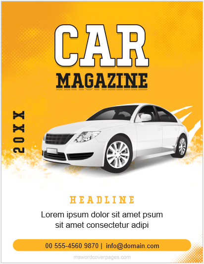 Couverture du magazine automobile