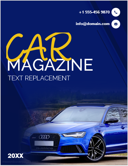 Couverture du magazine automobile