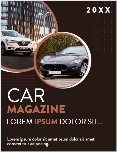 Couverture du magazine automobile