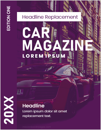 Couverture du magazine automobile