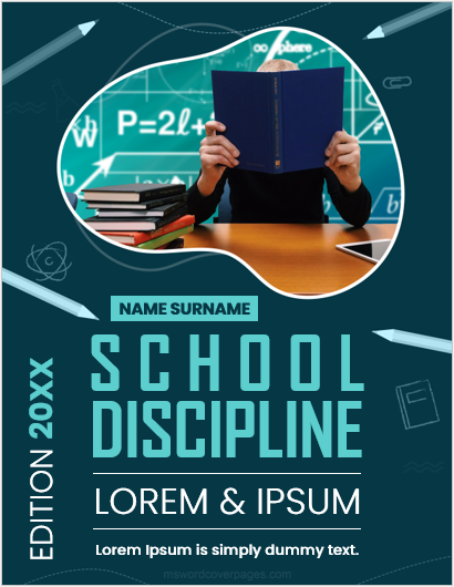 Page de couverture du livre de discipline scolaire