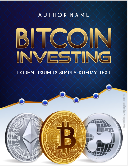 Pages de couverture d'investissement Bitcoin