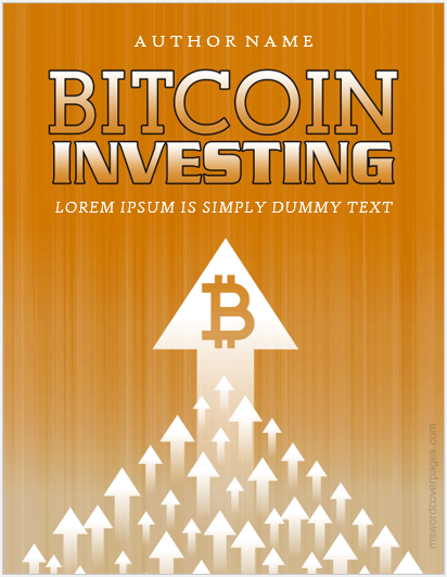 Pages de couverture d'investissement Bitcoin