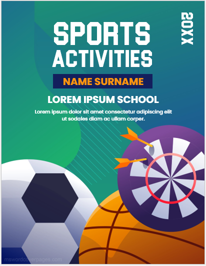 Couverture du magazine des activités sportives scolaires