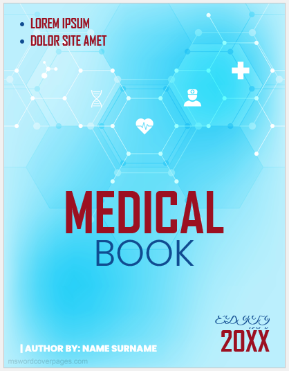 Medical book cover pages