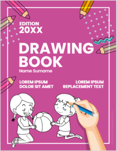 Assignment front page design in pencil