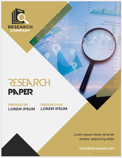 Research Paper Cover Page Design Templates Edit Print