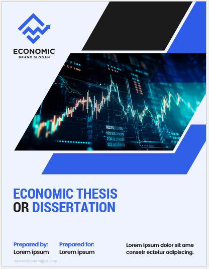 Economic Thesis/Dissertation Cover Page