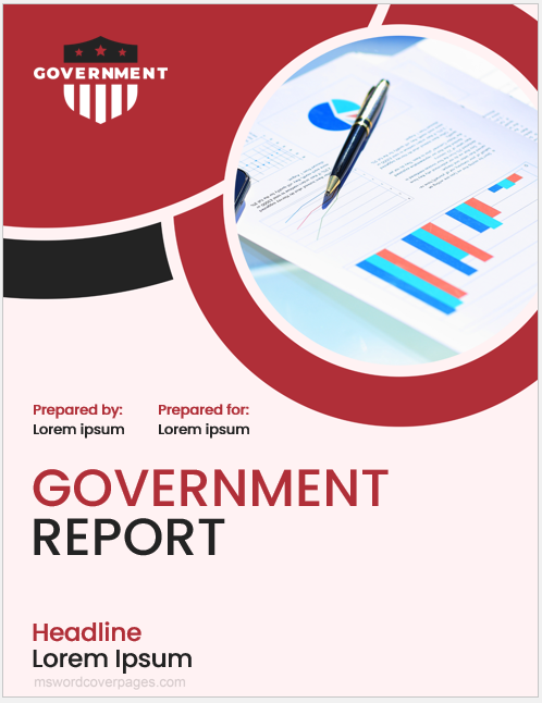 Government Report Cover Page