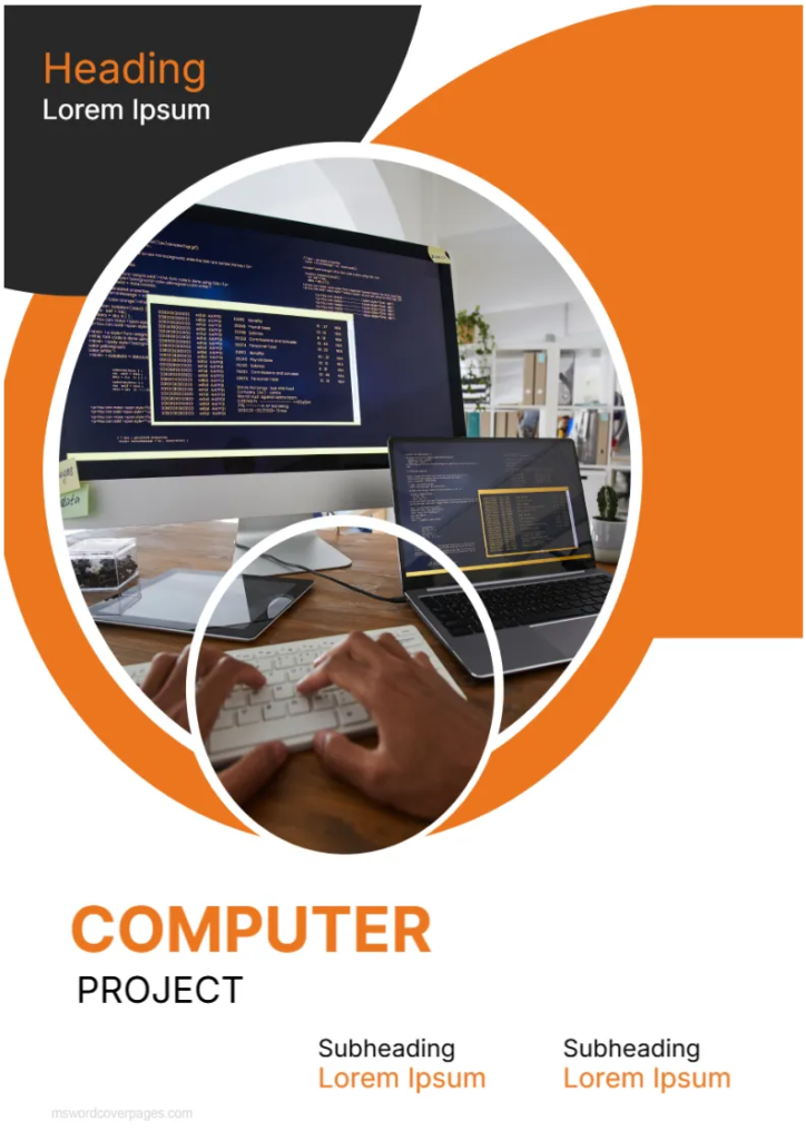 Computer Assignment Cover Page